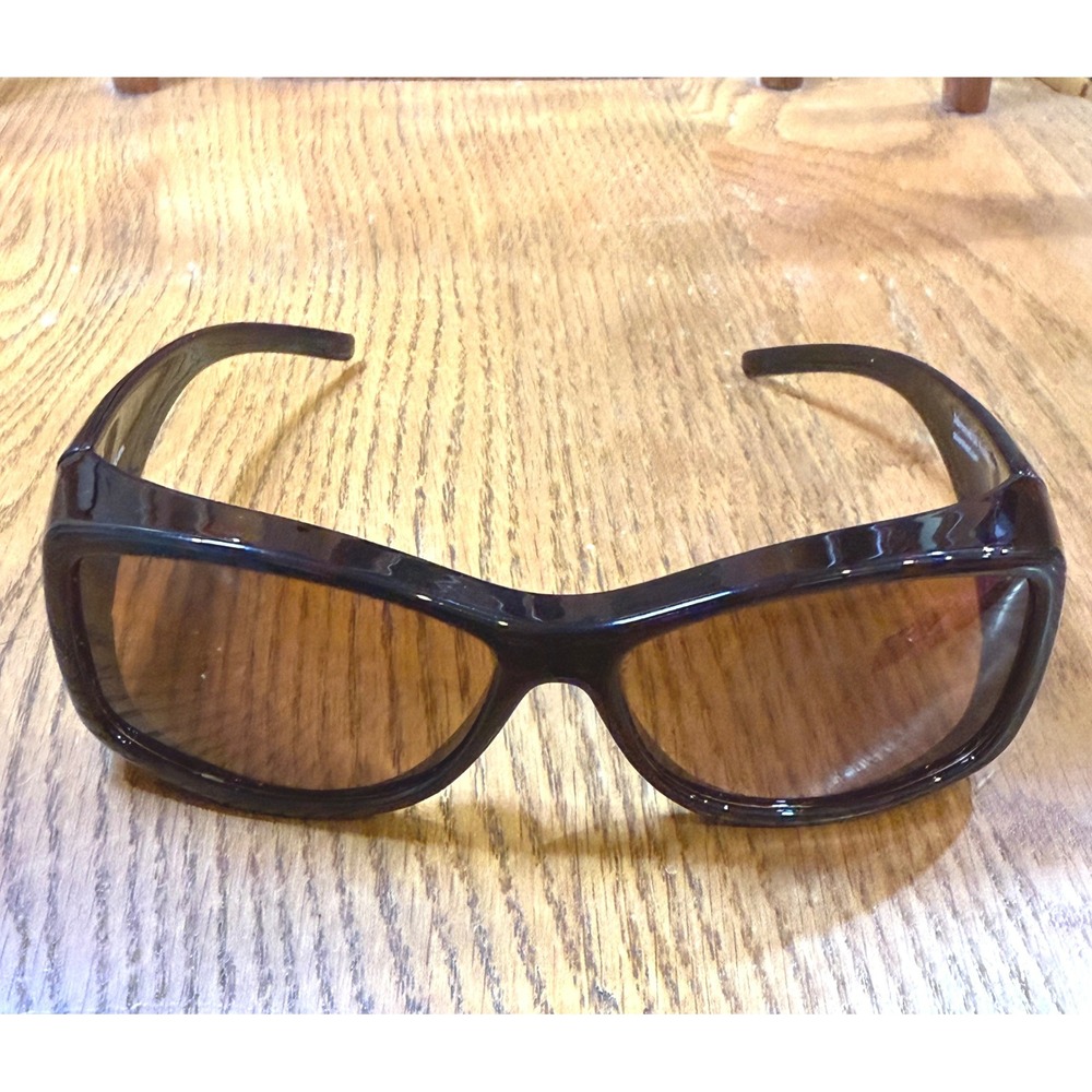 Solar Shield 2K155T Fit-Over Sunglasses Polarized Dark Tortoise Wrap Around